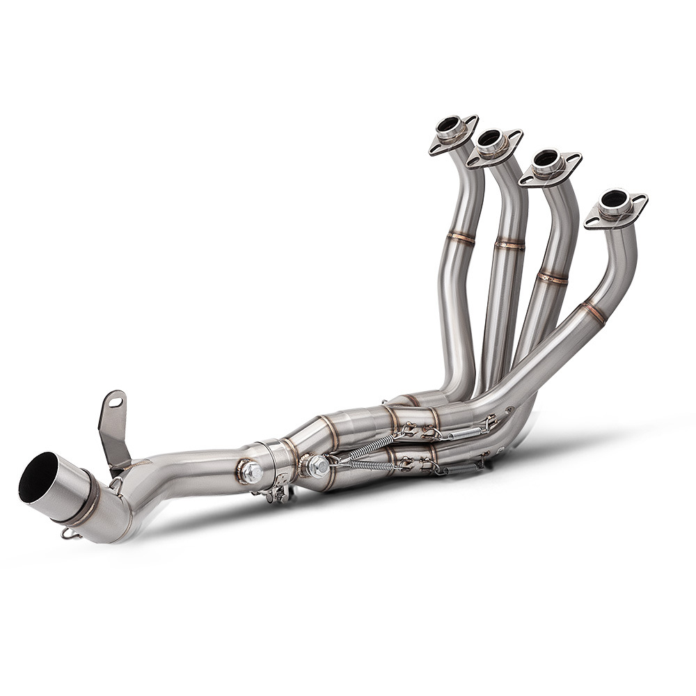 Motorcycle Exhaust Pipe Full Set Suitable for Z900A2 Stainless Steel Dual Oxygen Port Front and Rear Exhaust Pipe Set