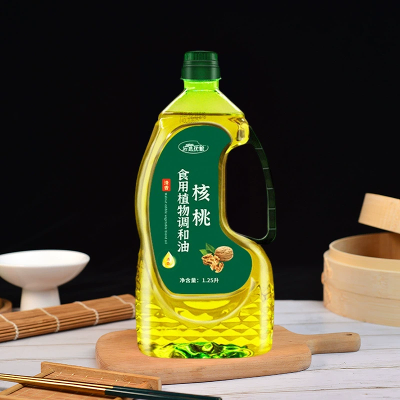 Масло грецкого ореха 1,25 л подарочная коробка в бутылках целая коробка оптом Подарочное масло детское питание добавка масла смесь масла первого отжима