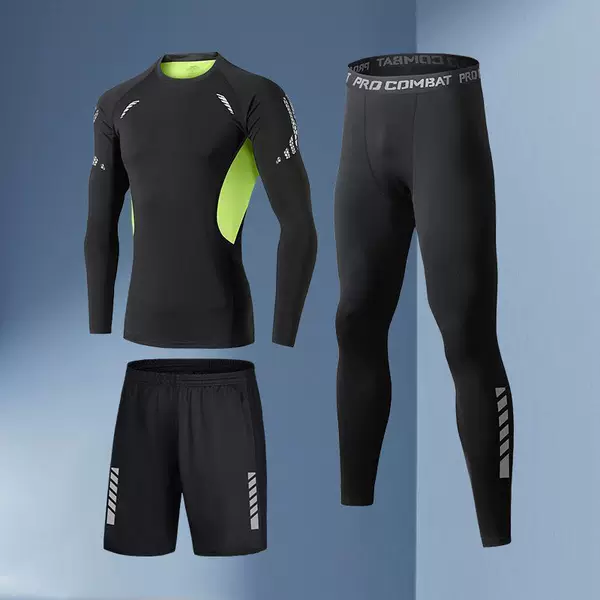 Men's swimsuit, jellyfish diving suit, sun protection long-sleeve long-pants swimming set, snorkeling equipment, surfing swim trunks for teenagers