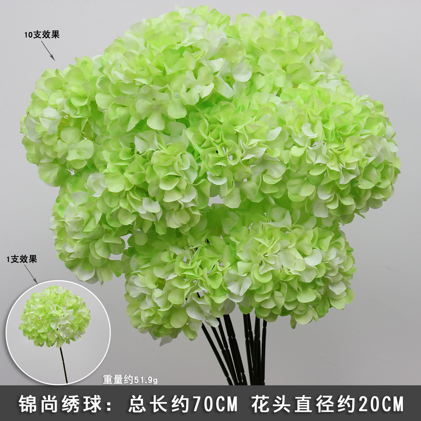 2025 nueva imitación de plantas verdes de flores de hierba de hierba decoración de fondo de boda flores verdes colgantes flor de bodas