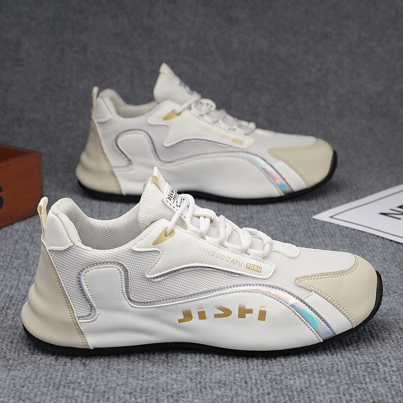 Los hombres se pueden usar en las cuatro estaciones 2025, transpirables y cómodos, nuevos zapatos deportivos casuales de moda de todo fósforo para hombres