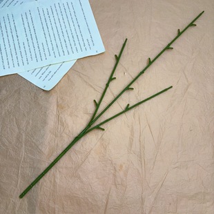 3 Heads, 13 Eyes, 47.5cm Peony Rose Branches, 3-Pronged Branches, 3 Branches, Simulated Rose Branch Accessories Wholesale