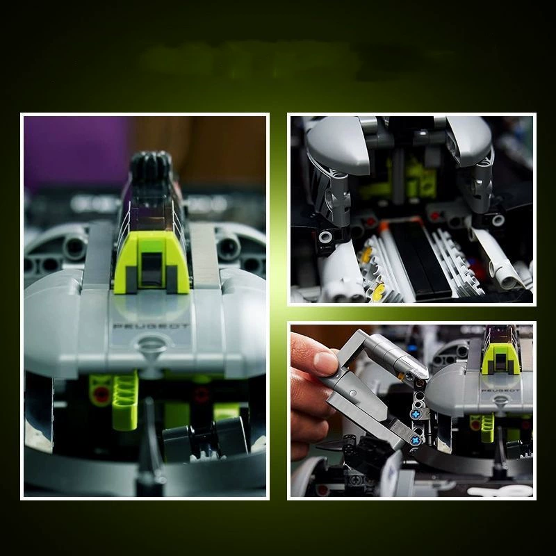 Lego, суперкар, механический конструктор для мальчиков, игрушка, (торговля через границу), мелкие детали