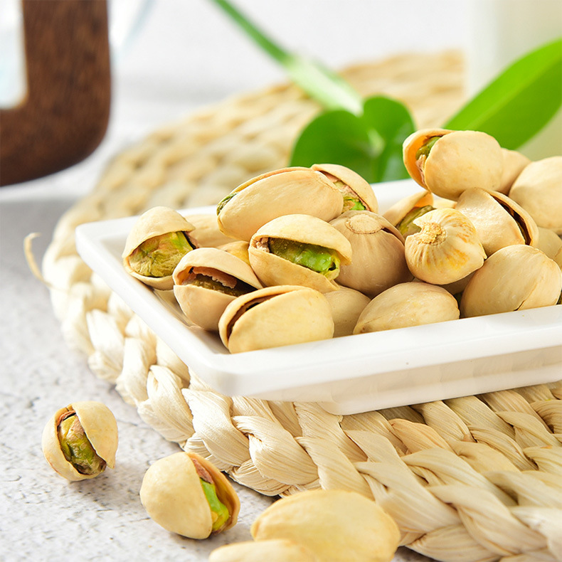 Delicious new arrival original color pistachio 500g pistachio nuts roasted seeds and nuts in bulk