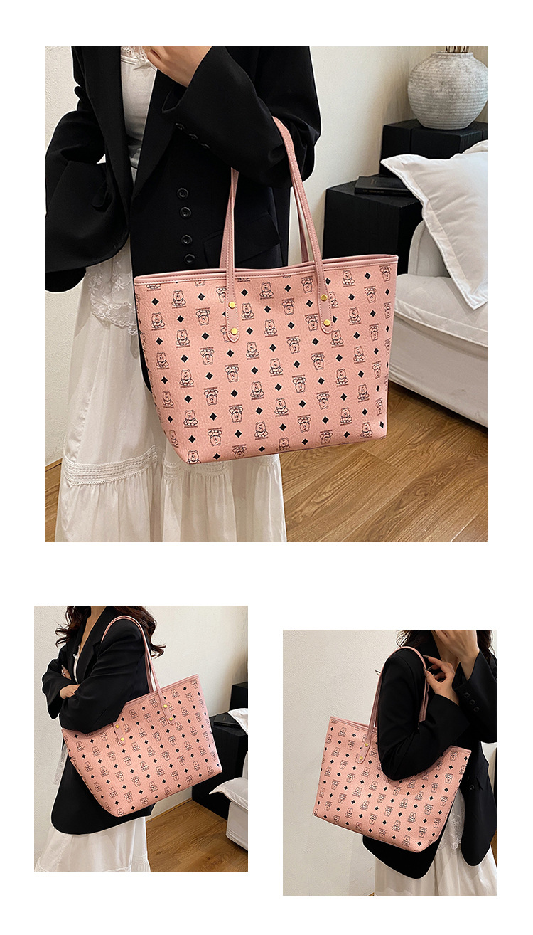 Borsa a secchiello donna stile retro grande capacità_voghion.com