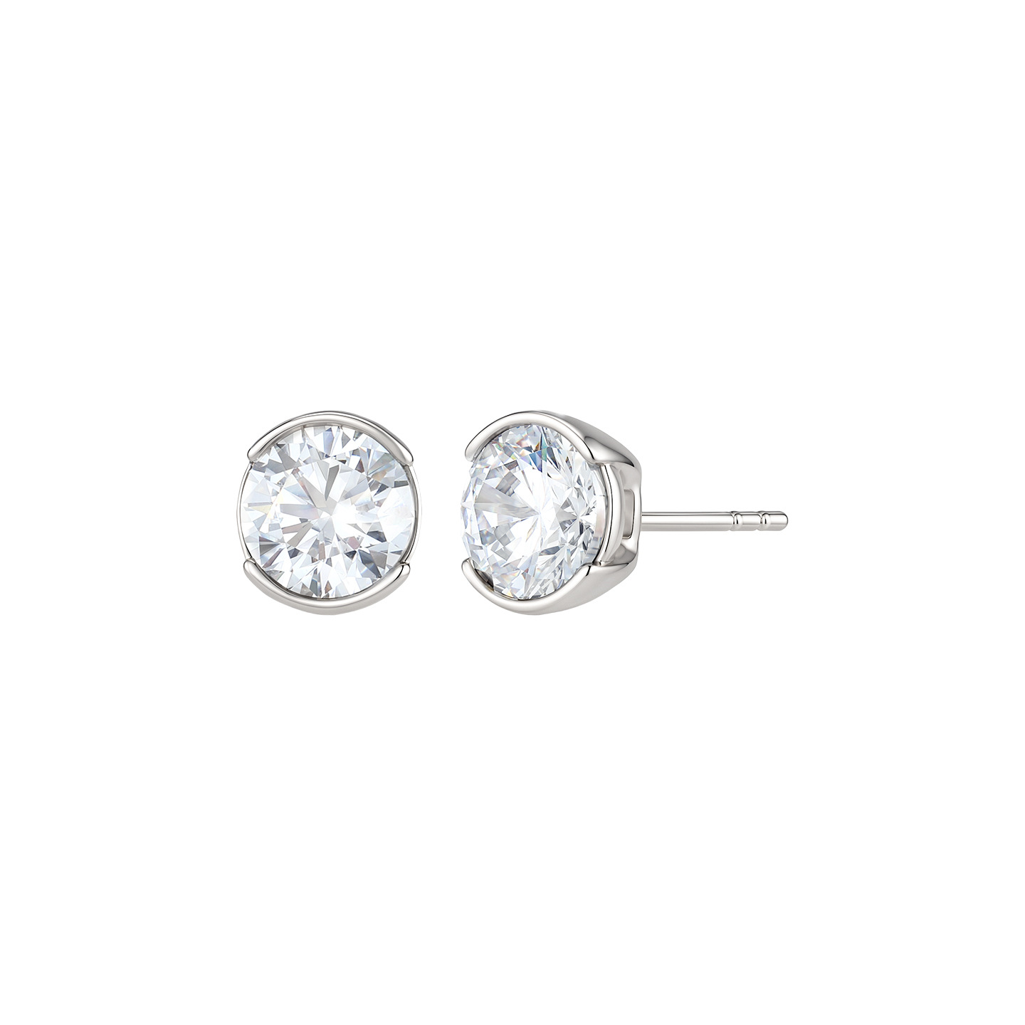 Aretes de Burbuja de Aleación de Cobre, Galvanizado, Diseño Geométrico para Mujer image 6