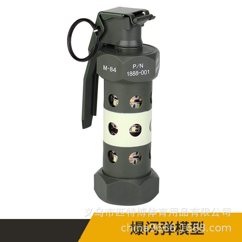 Bone Frog Outdoor Camping Emergency Lighting, Flashbang, Hand Grenade Simulation Model, Military Fan Cosplay Styling