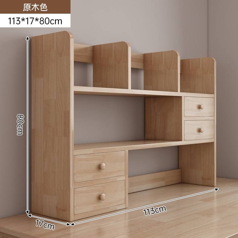 Estante de escritorio estante de almacenamiento de libros multicapa de escritorio estante de almacenamiento de libros ilustrados en escritorio de oficina doméstico