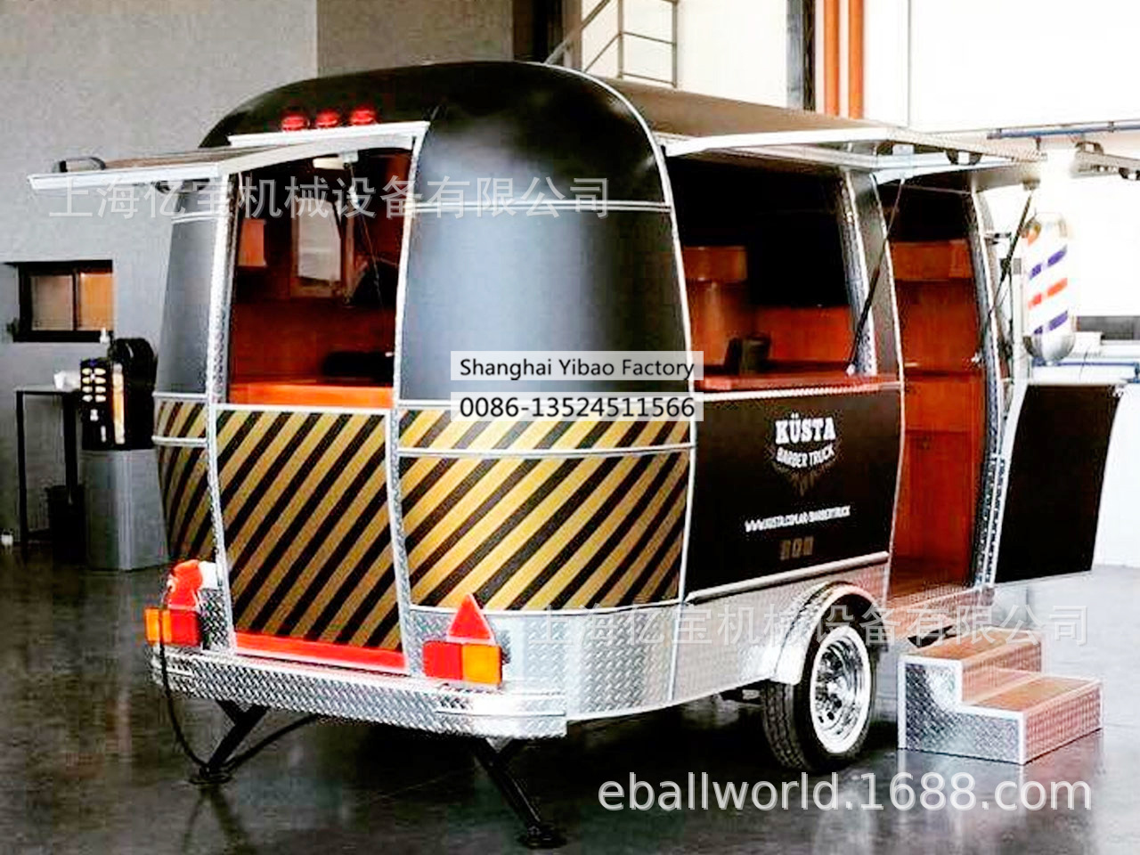 上海工厂移动理发车移动牙科车移动售货车咖啡车亿宝小额投资