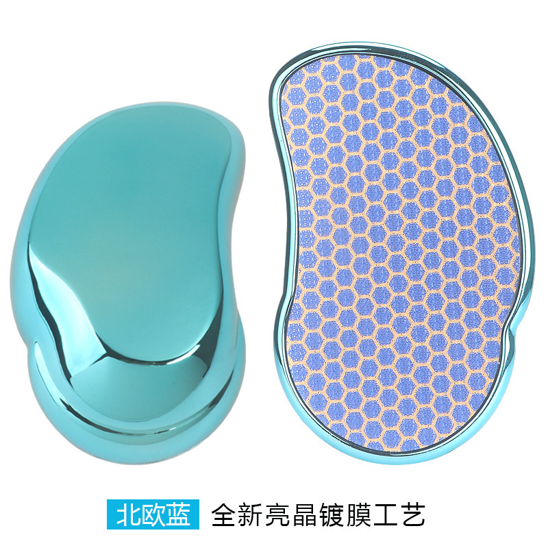 Factory Spot Glass Mango Foot Grinder to Remove Dead Skin Foot Grinding Stone Nano Glass Foot Rub Foot Grinder Tool Cross-Border