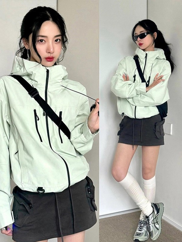 骆陀户外冲锋衣女三合一户外防风防水两件套男小个子情侣登山服外|undefined