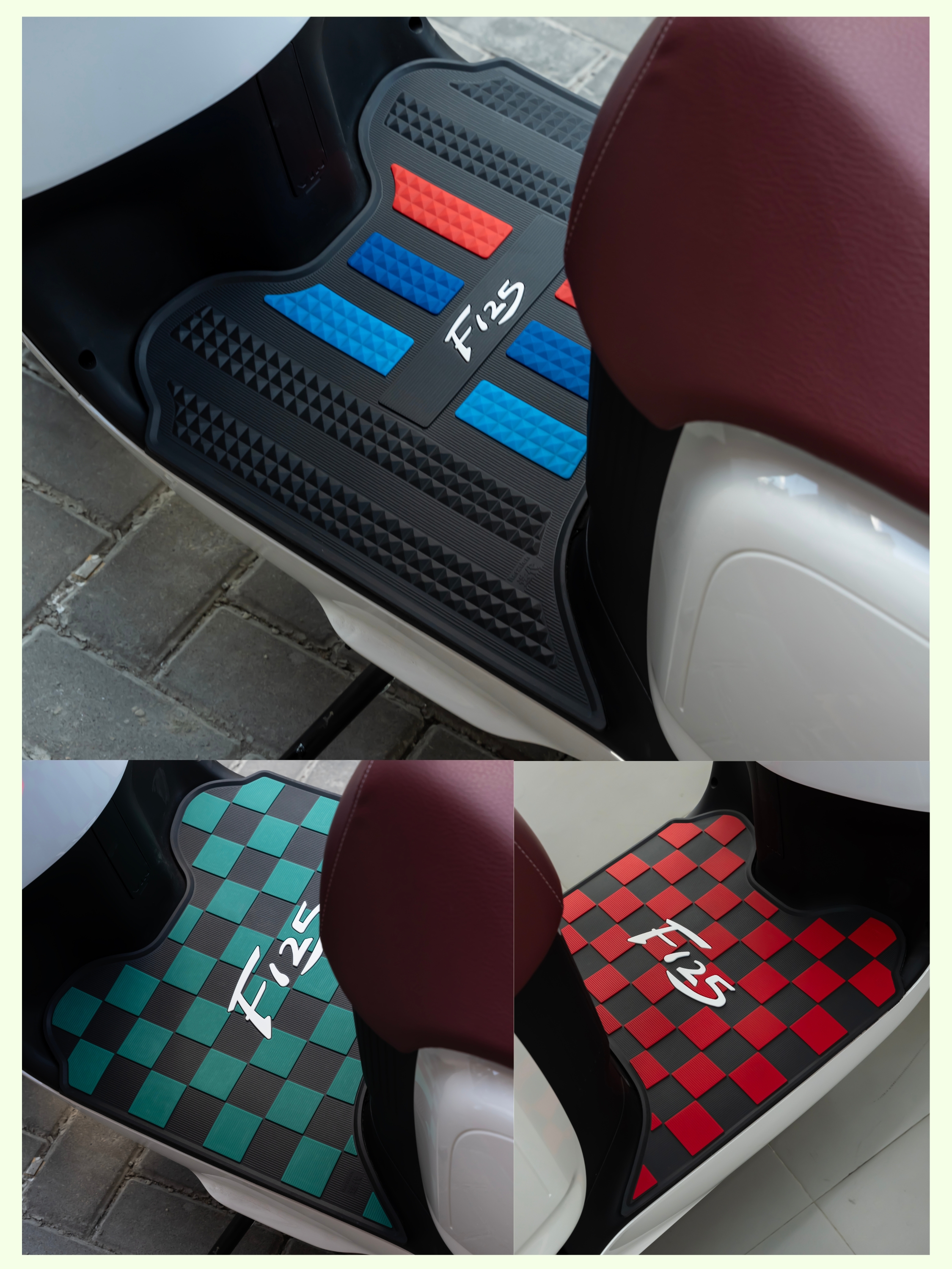 Suitable for Honda F125 Foot Pads Motorcycle Modification Accessories Thickeneded Foot Pads Honda Nwf125