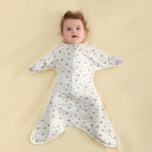 婴儿防惊跳襁褓巾纯棉宝宝新生儿襁褓巾睡袋柔护柔软