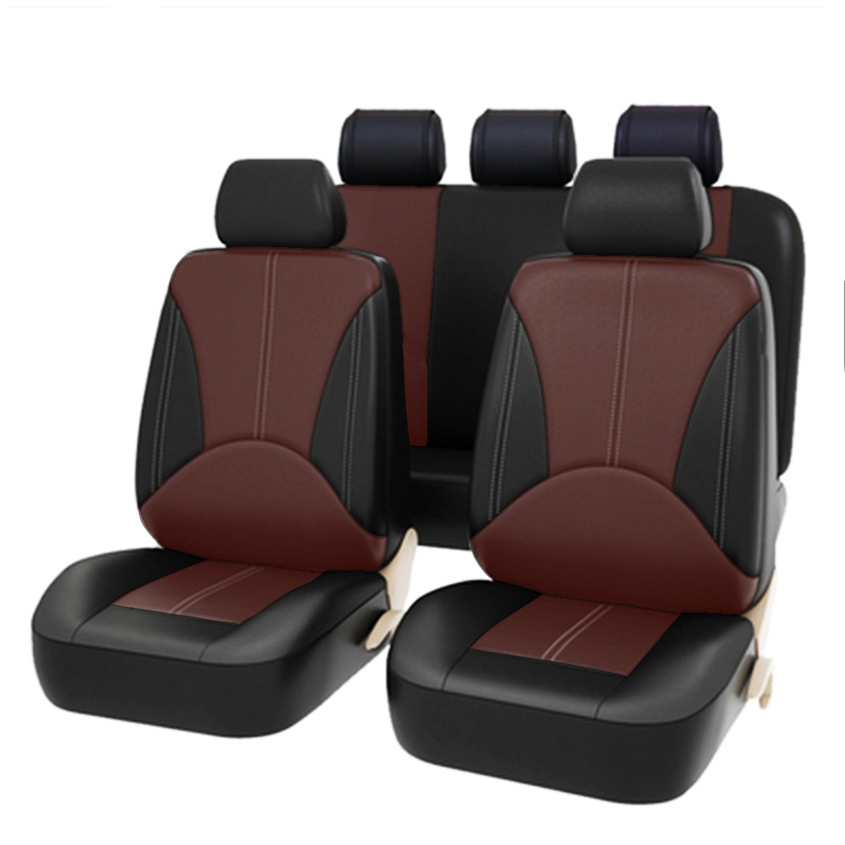 Funda universal para asiento de coche de cuero PU