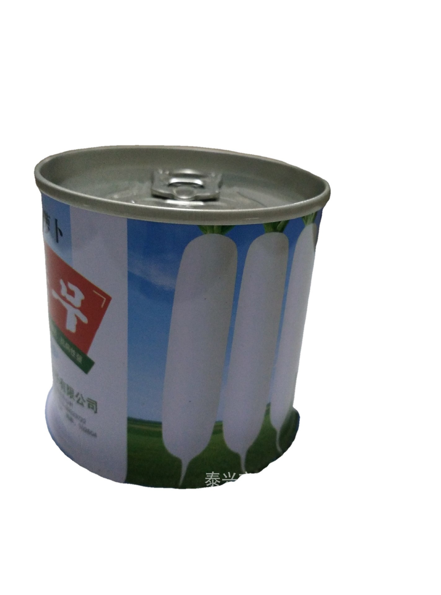 江苏厂家大量供应 北京马口铁包装罐 圆形铁罐 铁桶 白萝卜包装罐