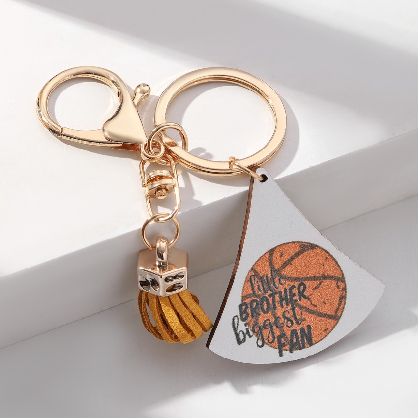 Décontractée Lettre Balle Bois Unisexe Porte-Clés display picture 5