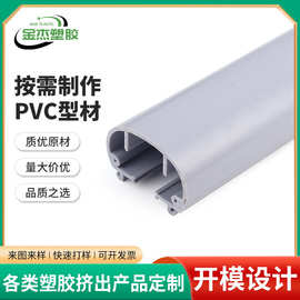 厂家来图定 制PVC型材C型墙角装饰包边条 异型材塑料挤出型材加工