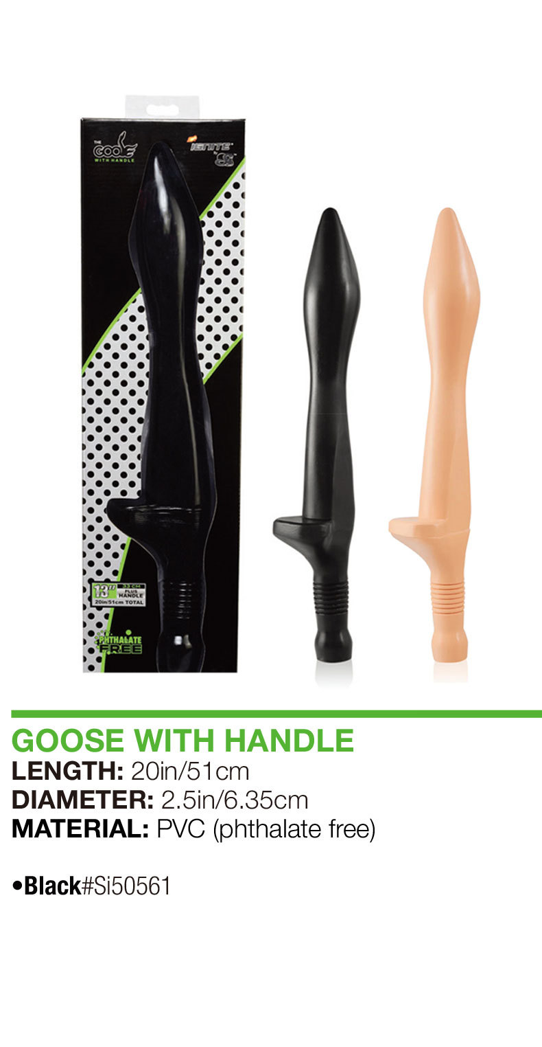 Ultra-Realistic Anal Plug with Suction Cup, Black PVC Backdoor Toy — detail image 1