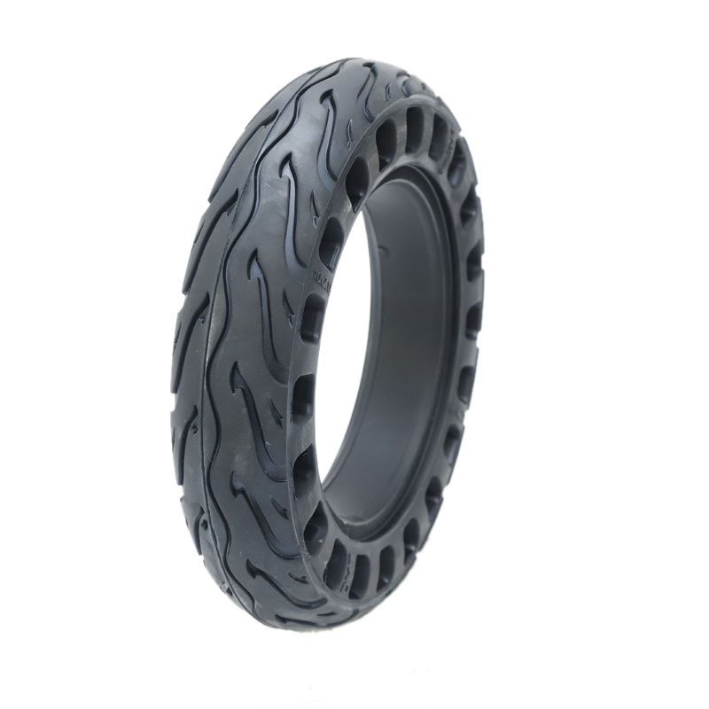 10寸镂空实心胎10X2.125滑板车轮胎10*2.5电动车免充气10*2真空胎