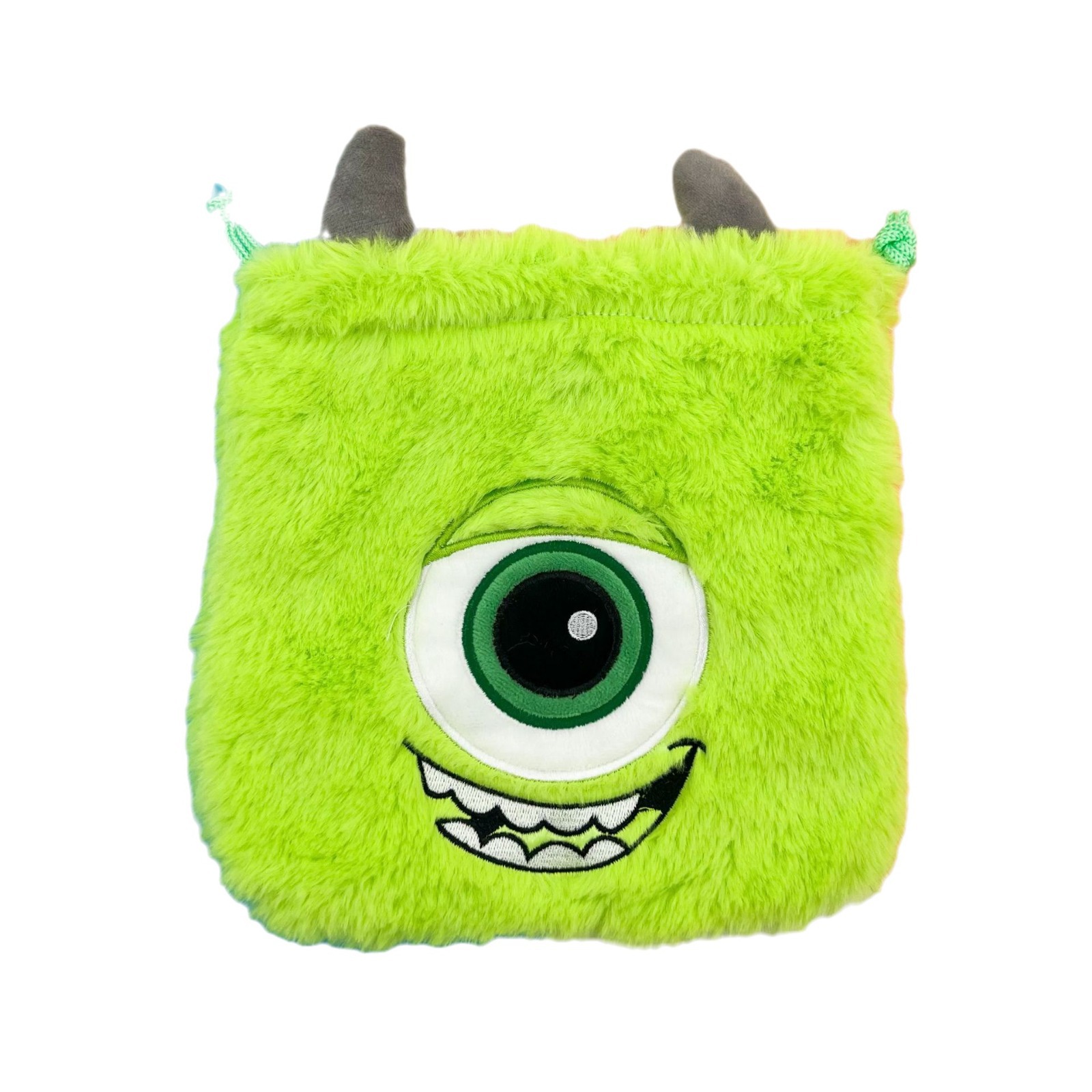 Japonés de felpa lindo monedero bolso con cordón estilo coreano hombres y mujeres bolsa de teléfono móvil bolsa de almacenamiento bolsa de cordón