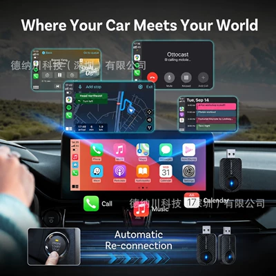 Connectivity Box, Simsiz CarPlay və Android Auto