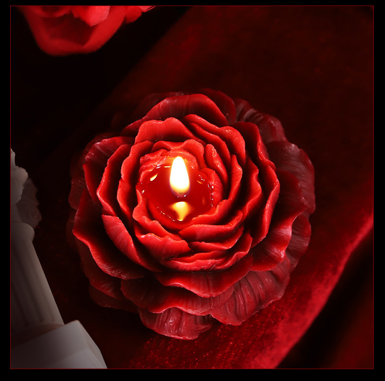 Jiuai Rose Low-Temperature Massage Candle in Red Soy Wax for Adult Couples — detail image 25