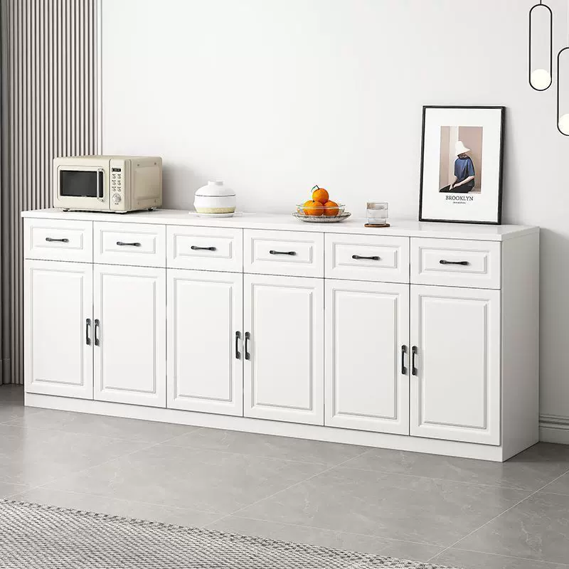 新款实木餐边柜客厅欧式储物柜家用厨房橱柜现代简约餐厅收纳柜