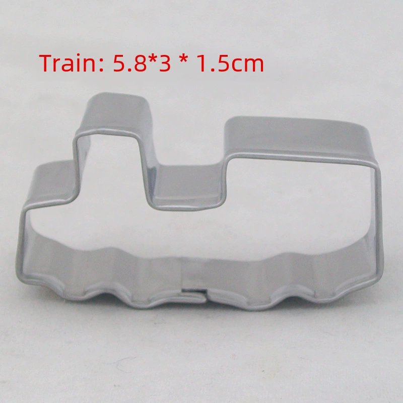 Формочка для biscuit Creative DIY mold для фруктов и овощей, транспортировка форм для резки, машинка, поезд, корабль