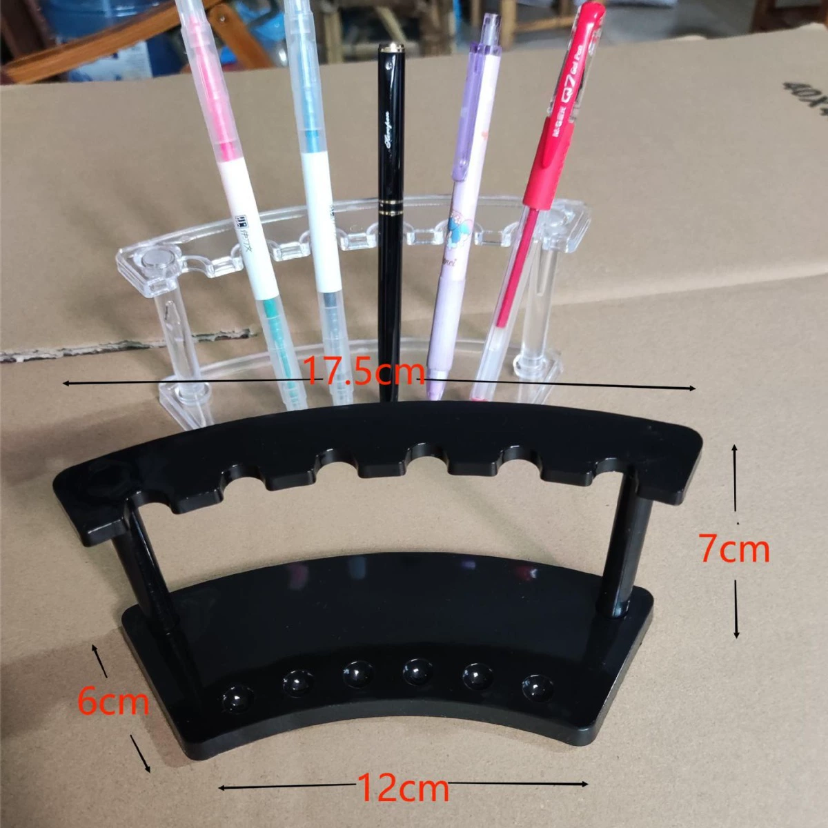 Источник производителя, прямые продажи, акриловый держатель для ручек, пластиковый прозрачный держатель для ручек, держатель для ручек, стеллаж для выставки товаров B-01