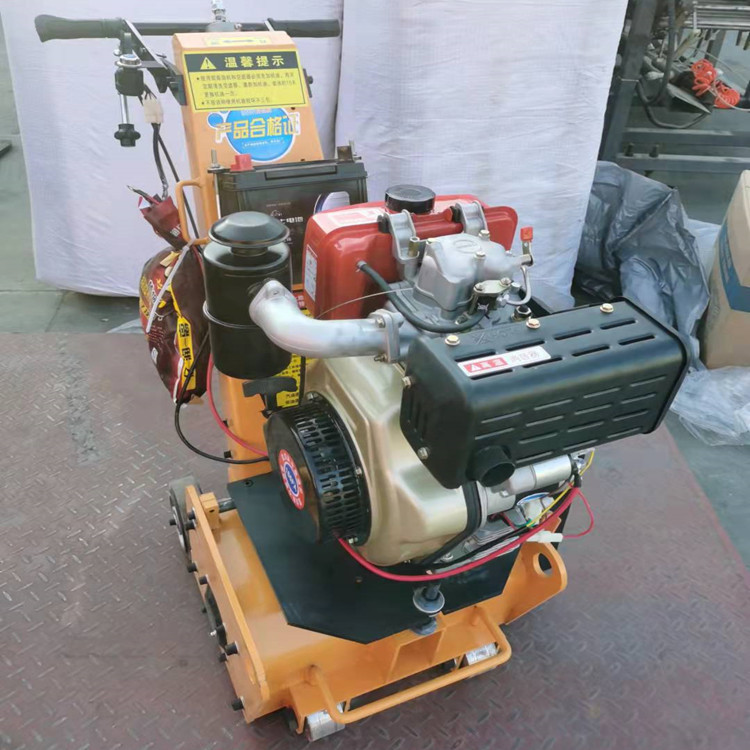 供应350型手推柴油铣刨机 汽油拉毛机 源厂直供实惠耐用