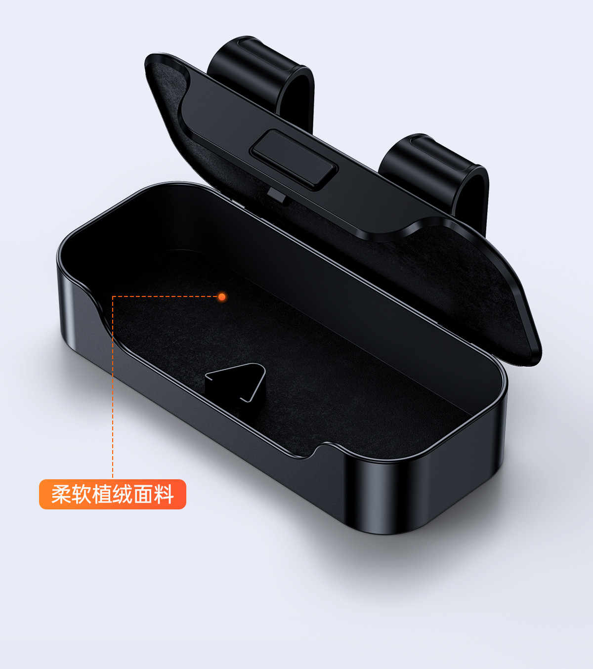 Car Sun Visor Glasses Clip, Sunglasses Holder, Car Card and Receipt Storage Box, Glasses Clip Storage Box, Interior Decoration Items