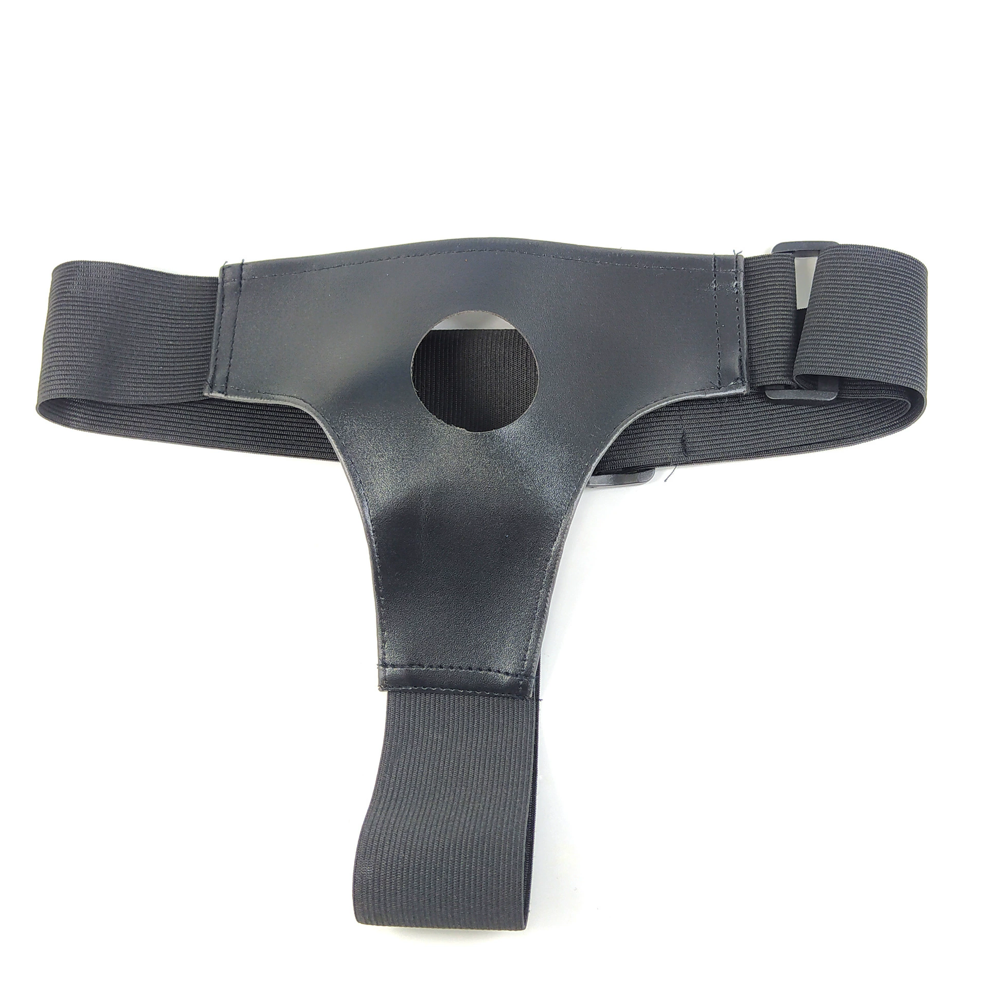 Элент с эластичным поясом с твердым полым имитационным фаллоимитацией мужской пенис секс-штанов