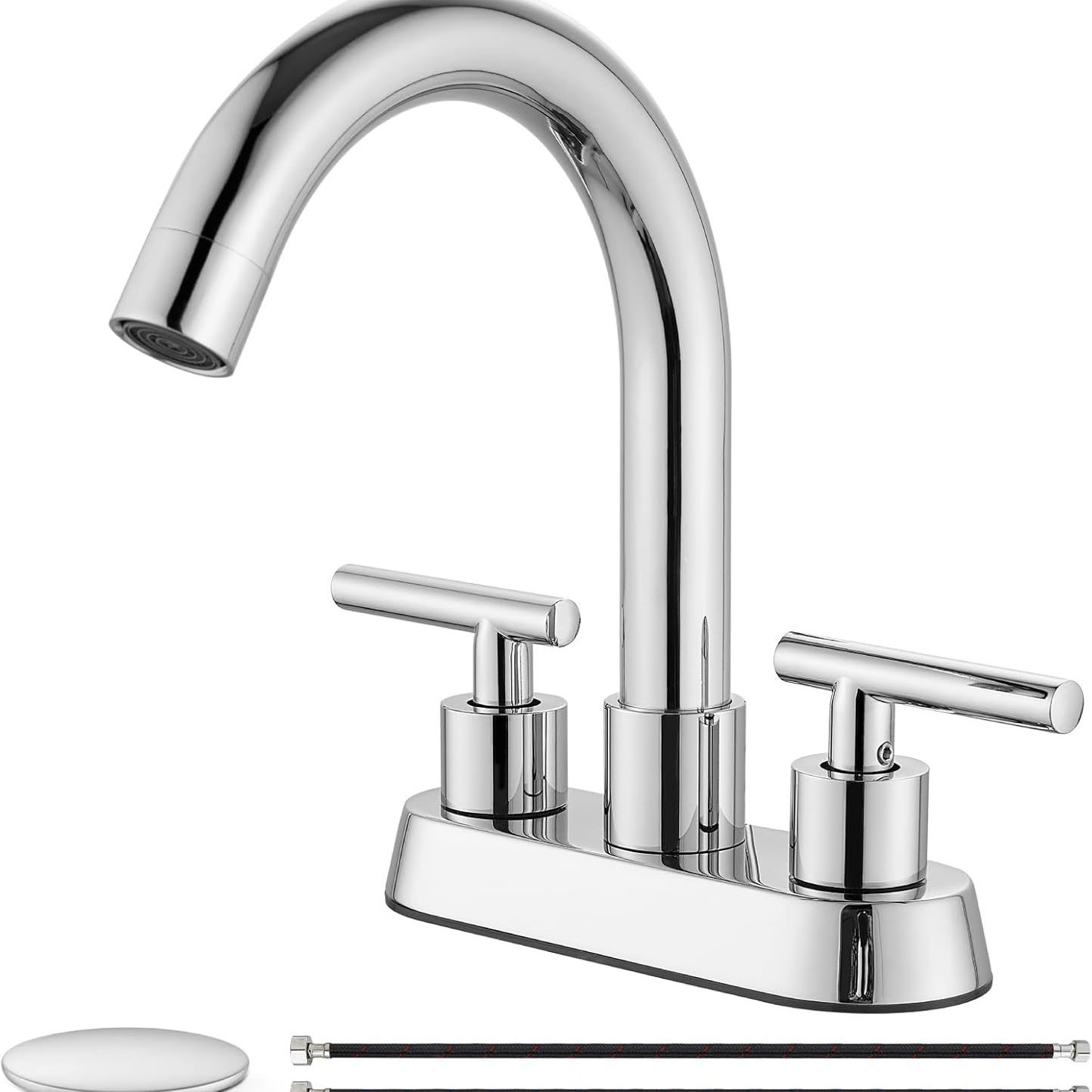 Acero inoxidable transfronterizo doble agujero lavabos lava