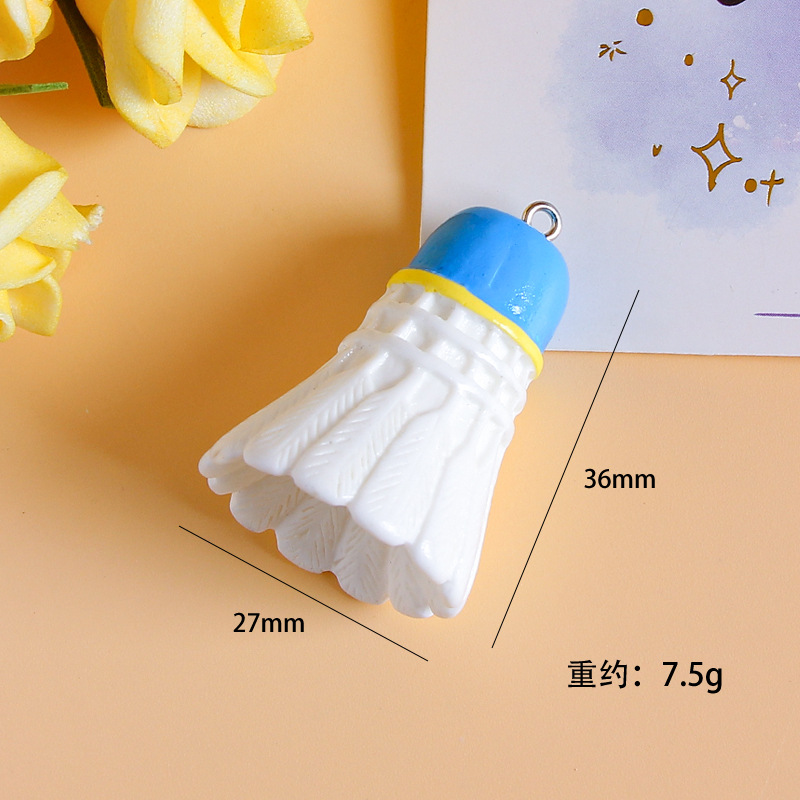 블루 캡 배드민턴 (손톱 포함)