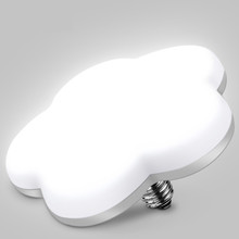 %！LED灯泡超亮节能照明E27螺口吸顶灯飞碟灯白光家用电梅花创意