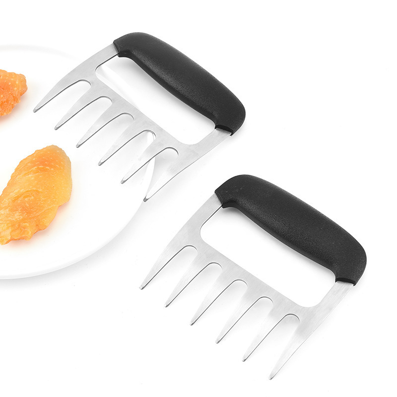 ステンレスの肉の爪は鶏を焼いて肉を分けます。|undefined