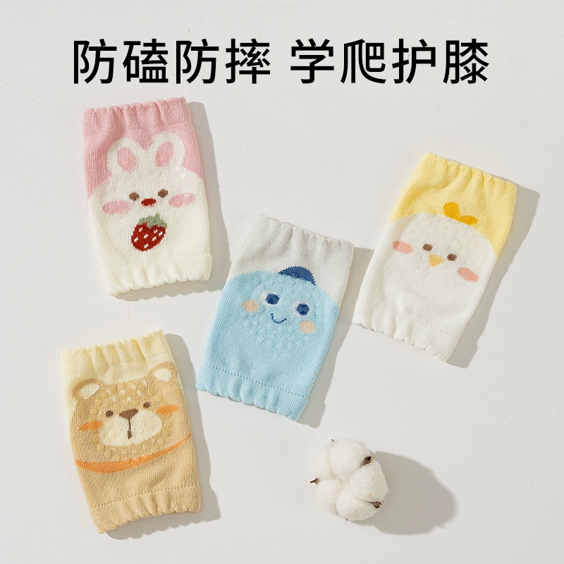 25 новых детских наколенников, летние тонкие дышащие сетчатые детские налокотники с героями мультфильмов, противоскользящие защитные приспособления для ползания