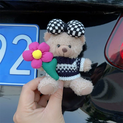 Car ornaments, Internet Celebrity Cute Foreign - no10-foreign-style-bear-exterior-decoration-with-paste
