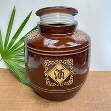 批发泡酒坛土陶密封带盖酒坛子酒罐子细陶瓷窖藏家用存酒大酒缸