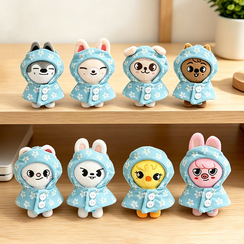 Cross-Border Karma Doll Exclusive Lee Min Ho and Hwang Hyun Jin Cape Doll Clothes, Doll Raincoat, Cherry Blossom Set, Keychain Pendant Cross-Border Karma Doll Exclusive Lee Min Ho and Hwang Hyun Jin Cape Doll Clothes, Doll Raincoat, Cherry Blossom Set, Keychain Pendant