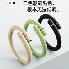 新款02元气精油手环硅胶大人情侣随身手链户外驱蚊防蚊