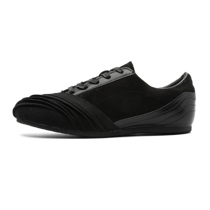 Niche black German training shoes for men, summer breathable commuter shoes, flat comfortable sports casual shoes 32072 Niche black German training shoes for men, summer breathable commuter shoes, flat comfortable sports casual shoes 32072
