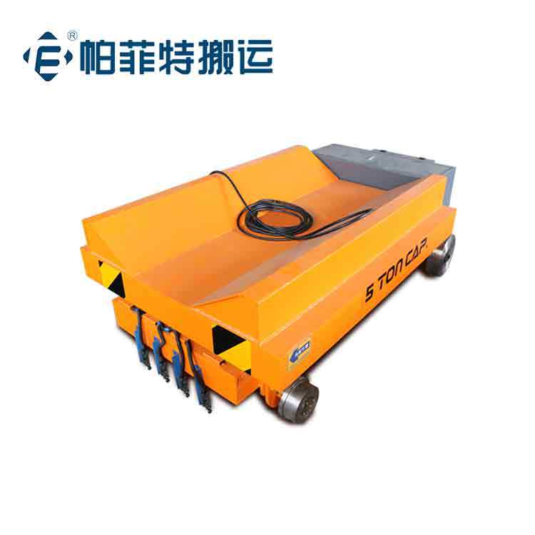 弧形轨道专用转运车 耐火隔热防护轨道搬运车 定位式自动化轨道车