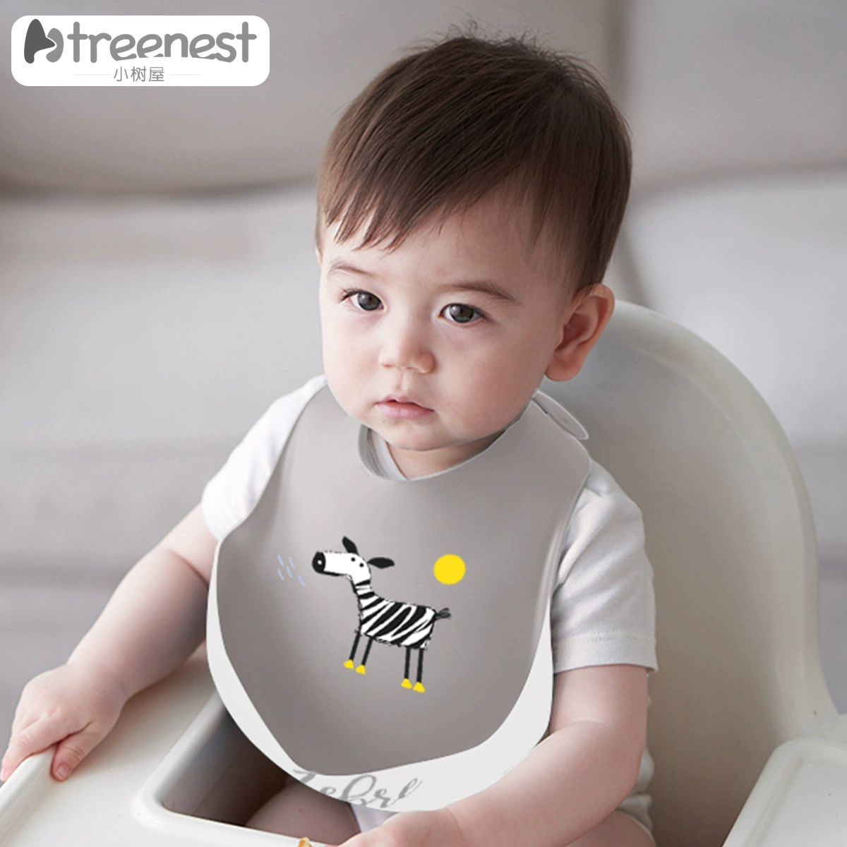 Новый детский мультяшный силиконовый нагрудник, маслостойкий, не боится грязи, супер мягкий нагрудник для детского питания, трехмерный нагрудник оптом