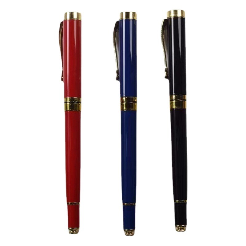 Factory supply Metal Ballpoint Pen office signature pen printing advertising pen pen exam writing ballpoint pen wholesale