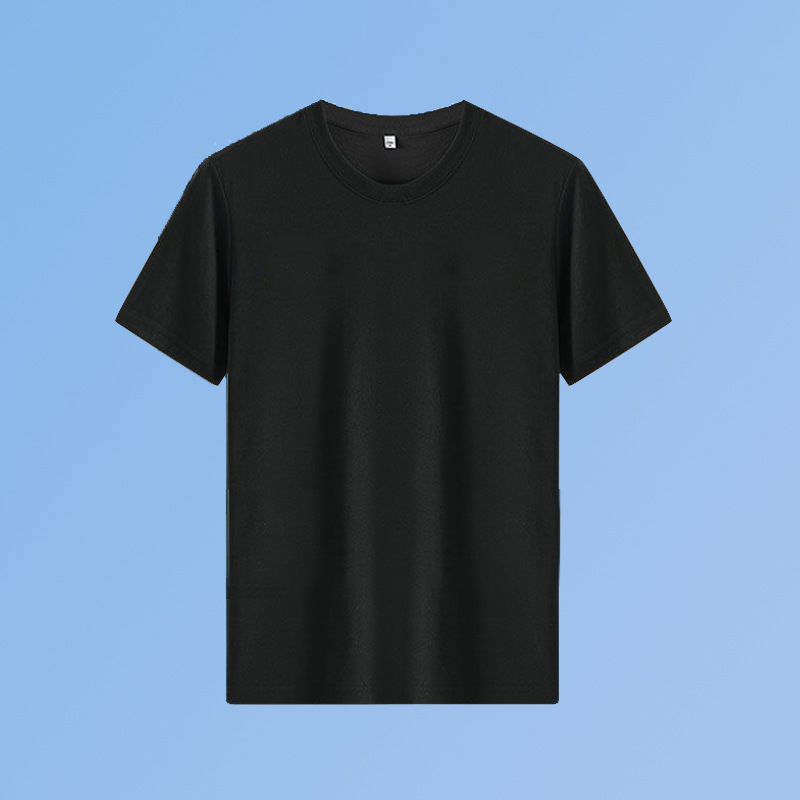 Camiseta de manga corta de verano para hombre camisa de fondo SLIM-Fit camiseta de media manga de moda cuello redondo Camiseta impresa Top ropa puesto suministro