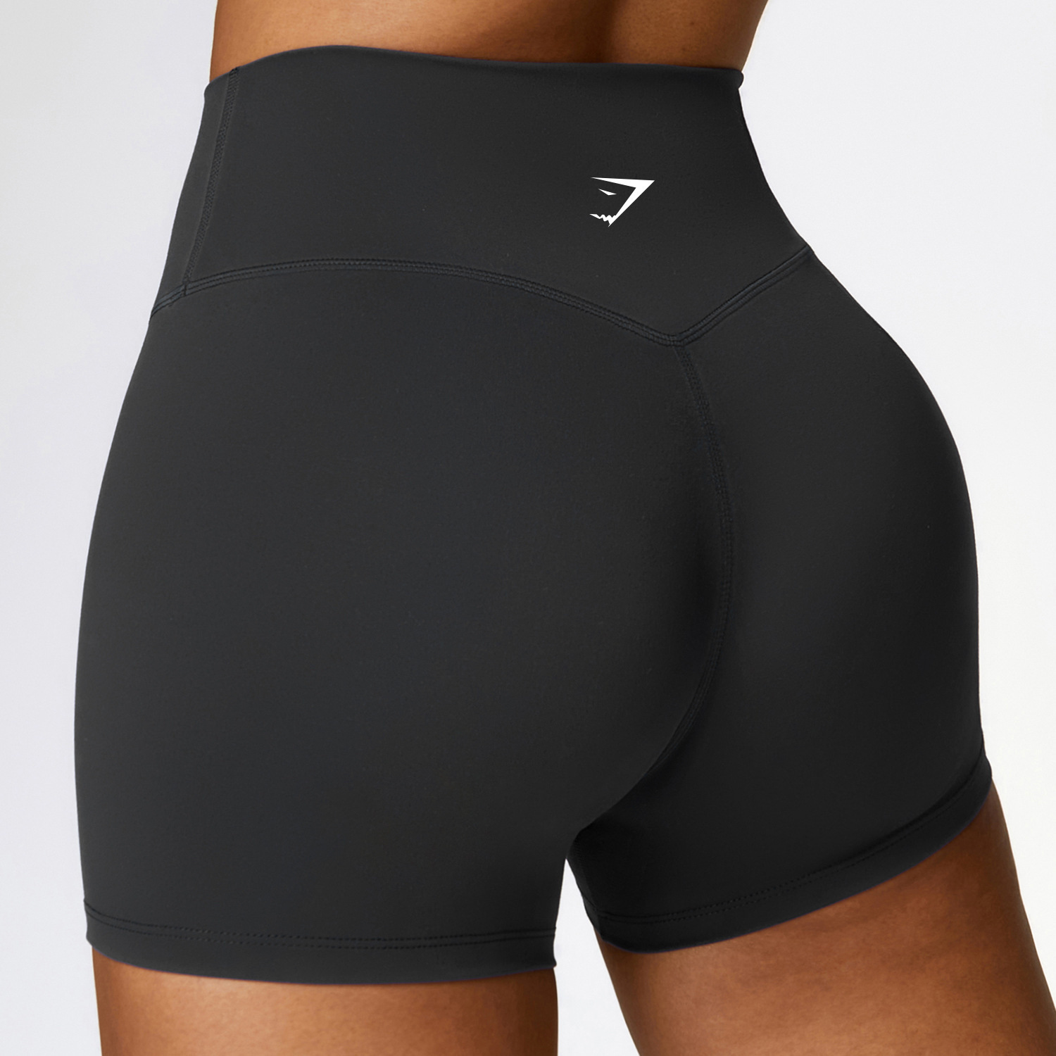 Gymshark cremallera ajustada para correr chaqueta deportiva transpirable desnuda entrenamiento yoga de secado rápido manga larga
