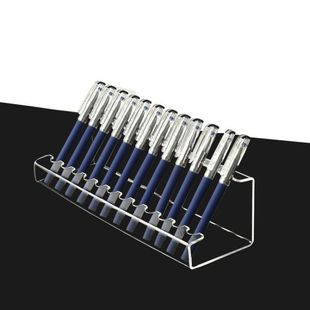 Hairpin Display Stand, Transparent Acrylic Pen Holder, Gel Pen, Fountain Pen, Makeup Brush Display Stand, Ballpoint Pen Display Stand