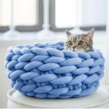 Плетеное одеяло, сумка, подушка, ящик для хранения, «сделай сам»