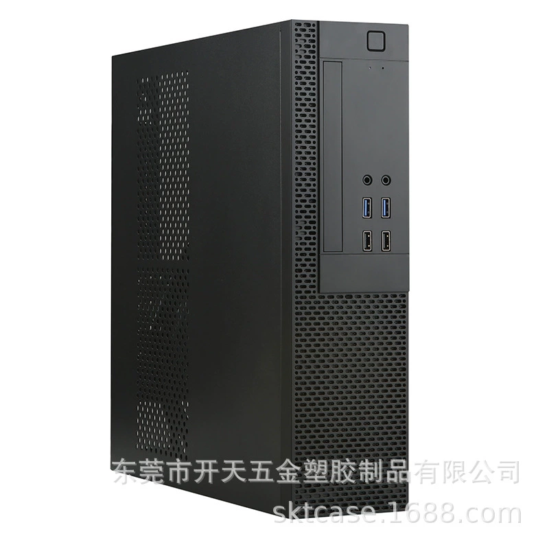 Корпус SKTC UX02 для горизонтальной установки, для материнской платы MATX, пустой настольный шасси 1U, блок питания, оптический привод, видеокарта